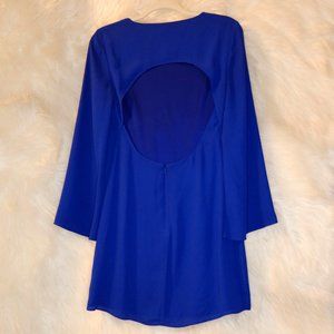 Royal Blue Long Sleeve Dress